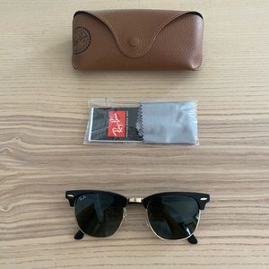 Black Rayban Clubmasters RB3016